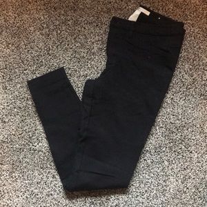 LC Lauren Conrad Black Knit Skinny Pants